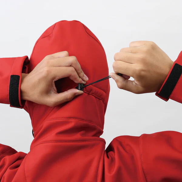 オレンジブルー mazume ウインドカットジャケット MZFW‐797 ブラック