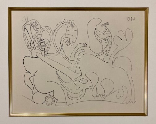 真作保証】パブロ・ピカソ「ゲルニカ」大判リトグラフ 300部限定