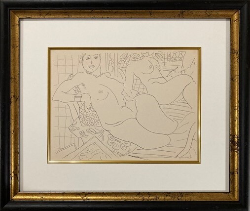 ≪　　アンリ・マティス　　≫ 　 　リトグラフ　　　DESSINS DE HENRI MATISSE-XI 　 1936年 　　HENRI MATISSE