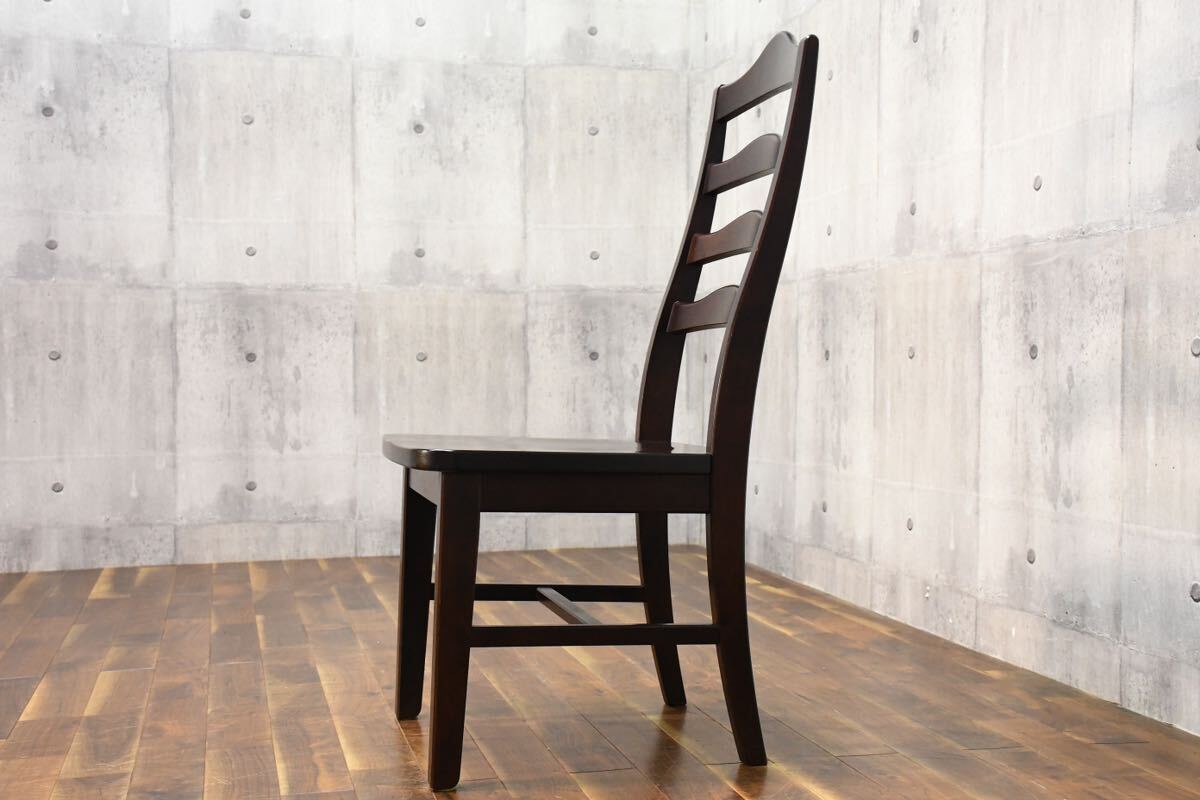 ★北海道民芸家具 樺材 ダイニングチェア 椅子 ラダーバックチェア ☆北海道民芸家具 樺材 ダイニングチェア 椅子 ラダーバック
