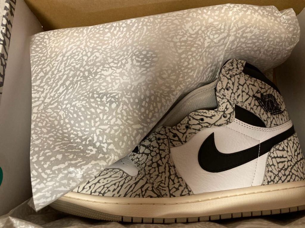 NIKE ナイキ AIR JORDAN 1 RETRO HIGH OG ELEPHANT エアジョーダン 1 レトロ ハイ OG DZ5485-052 サイズUS11 29cm 新品未試着 エレファント