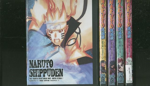 DVD NARUTO Naruto . manner ... large war *.. is Obi to all 5 volume rental ZS2232