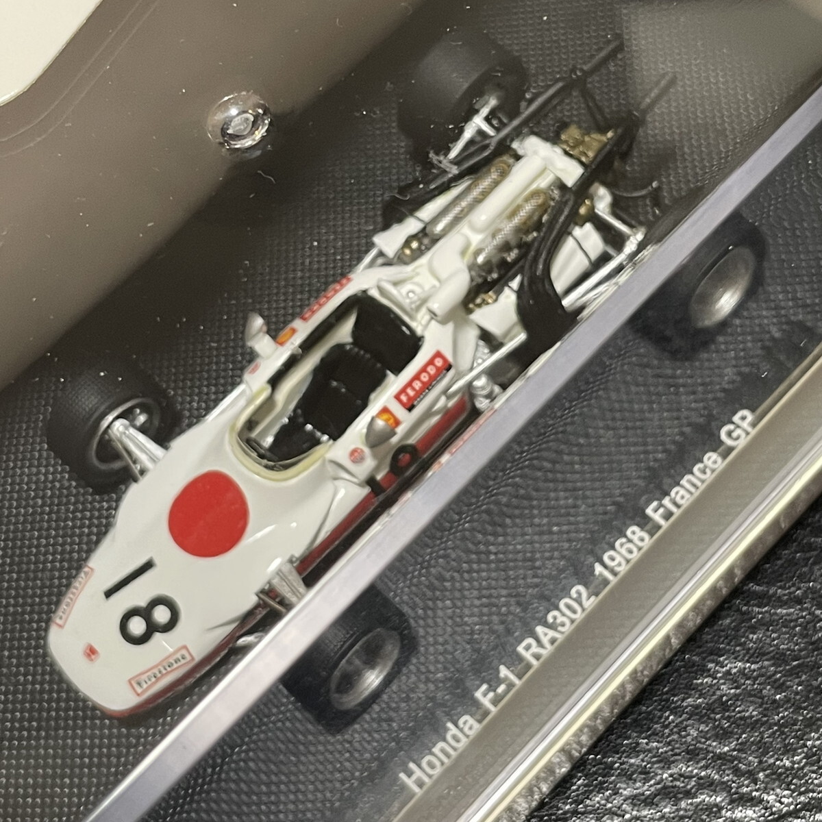 1/43 ミニカー HONDA ホンダ RA302 フランス 1968 ＃25 エブロ EBBRO 44384