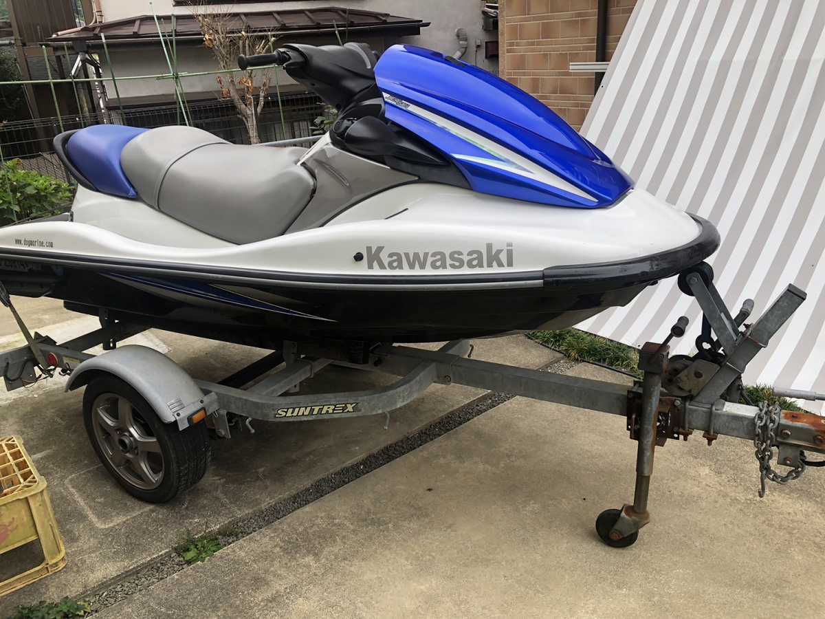 Yahoo!オークション - 絶好調 軽トレーラー付き KAWASAKI 初心者 Yahoo!オークション - 絶好調 軽トレーラー付き KAWASAKI 初心者