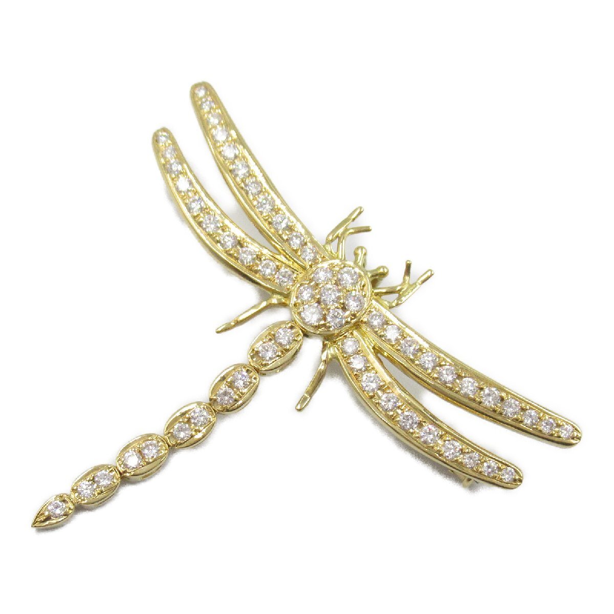 福袋 公式 ダイヤ ジュエリー ブローチ K18 JEWELRY ブランドオフ ダイヤモンド