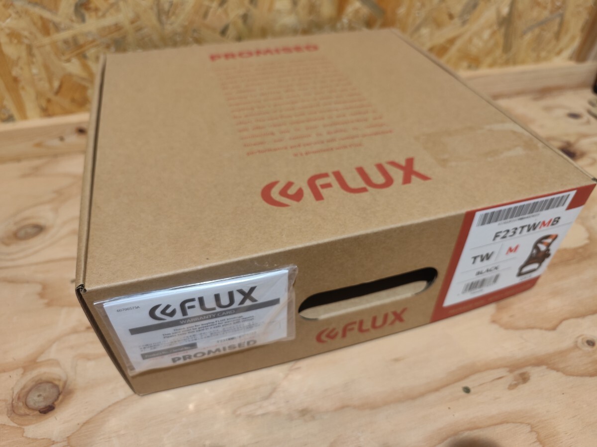 新品未使用23FLUX TW M フラックスバインディング ビンディング 新品未使用23FLUX TW M フラックスバインディング ビンディング