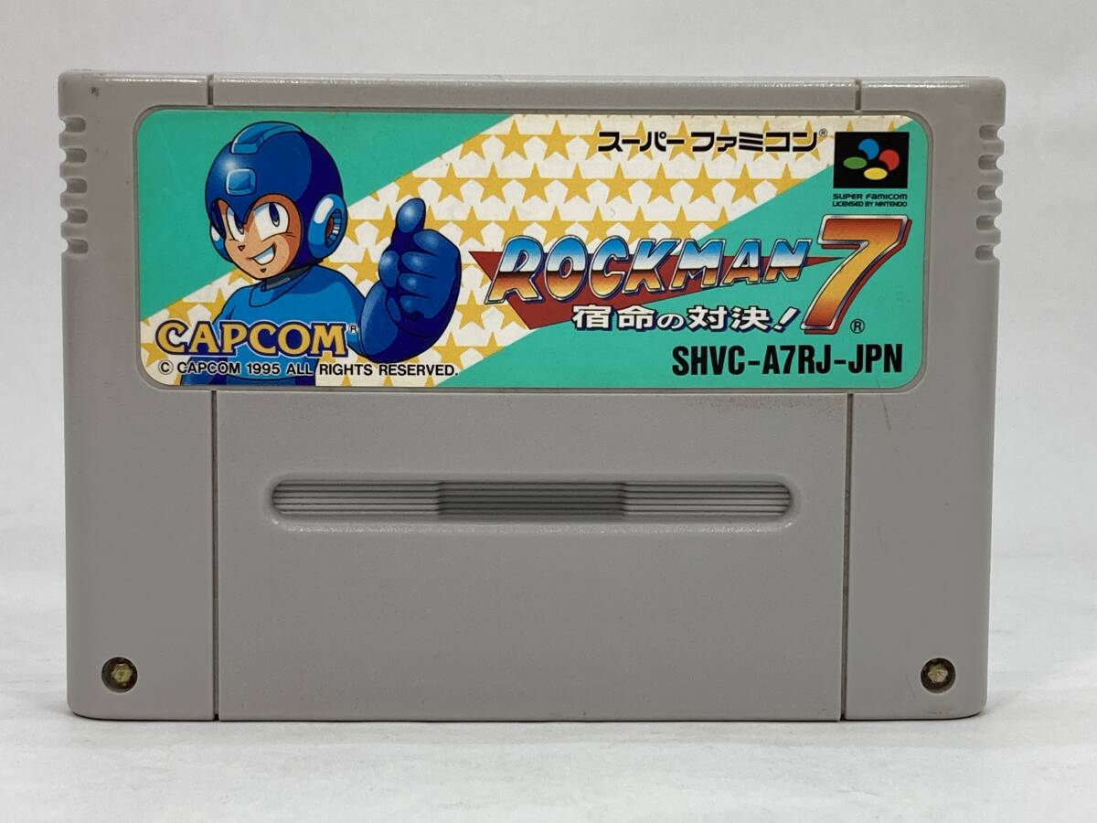 ロックマン7宿命の対決 SFC スーパーファミコン ソフトのみ ロックマン7宿命の対決 SFC スーパーファミコン ソフトのみ