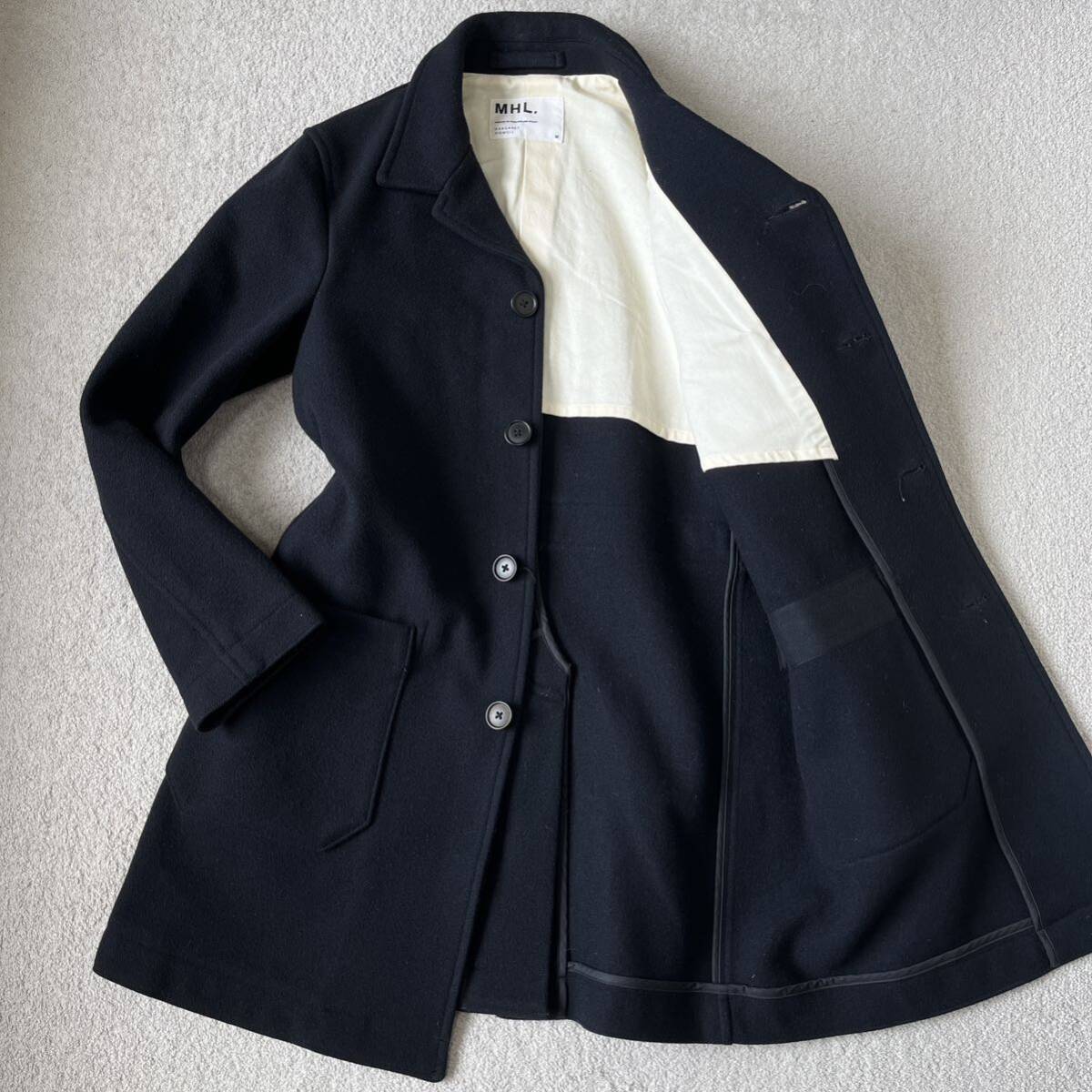 MARGARET HOWELL 14AW メルトンウールコート 新品同様 美品 MARGARET HOWELL 14AW メルトンウールコート 新品同様 美品
