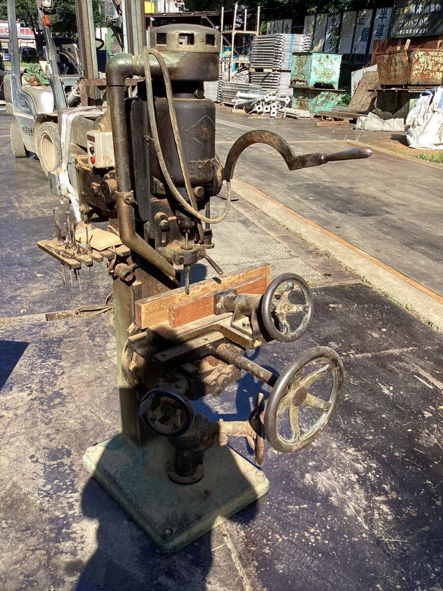 角ノミ 穴開け 木工機 200v 中古 ハンドツール・大工道具 角ノミ 穴開け 木工機 200v 中古 ハンドツール・大工道具