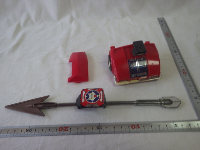 超合金　パーツ　タカトク？　ＤＸブライガー　武器　ブライサンダー