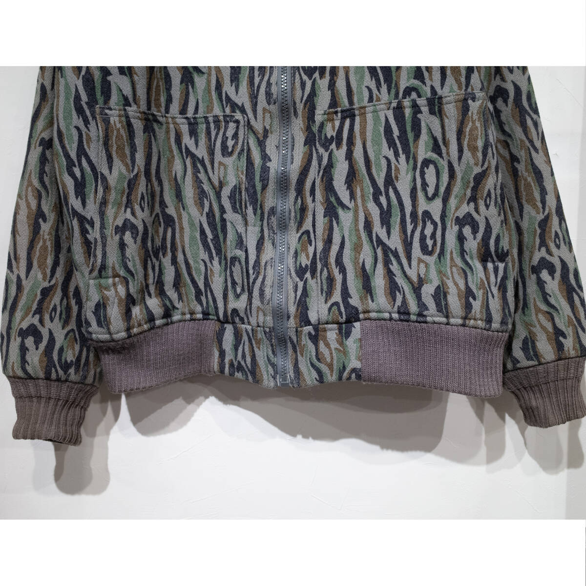USA製】M / 80s WOOLRICH ウールリッチ SHADOW BARK CAMO USA製】M / 80s WOOLRICH ウールリッチ SHADOW BARK CAMO