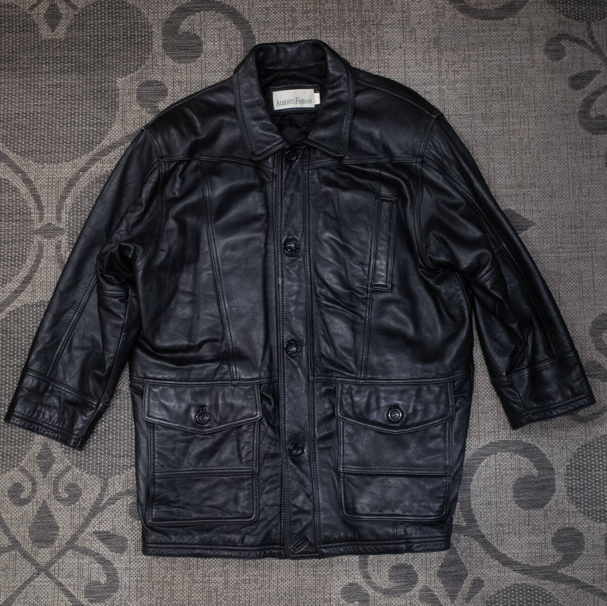 M / 80s90s ALBERTO FABIANI アルベルト ファビアー二 レザー M / 80s90s ALBERTO FABIANI アルベルト ファビアー二 レザー