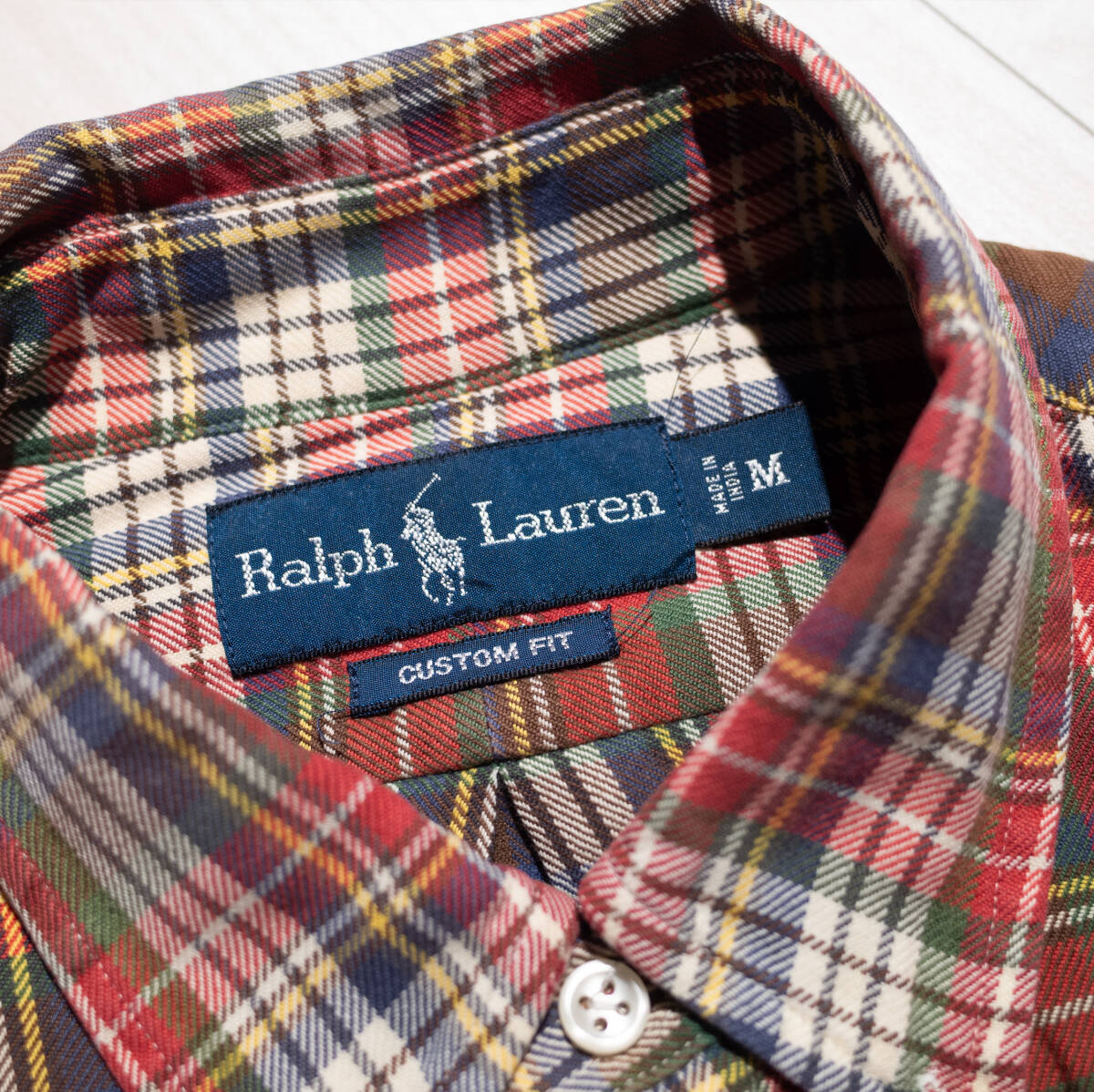 M / 90s POLO RALPH LAUREN ポロ ラルフローレン B D 長袖シャツ M / 90s POLO RALPH LAUREN ポロ ラルフローレン B D 長袖シャツ