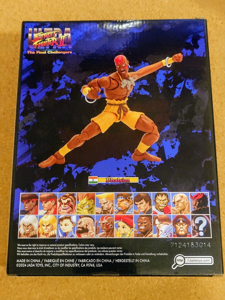 Jada Toys ストリートファイター ダルシム プレイヤー2 DX仕様 ストリートファイター アクションフィギュア ダルシム