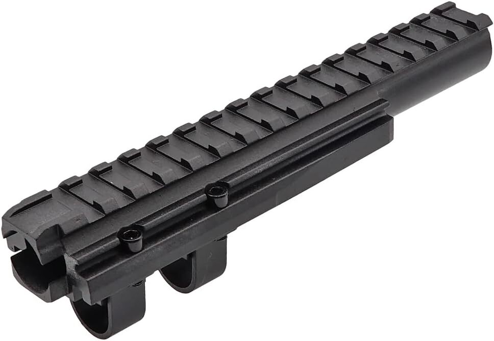 ■新品■CYMA スタンダード電動ガン AK74対応 オプティカルマウントベース (ブラック) ガスチューブ トップレール 20mmレイル