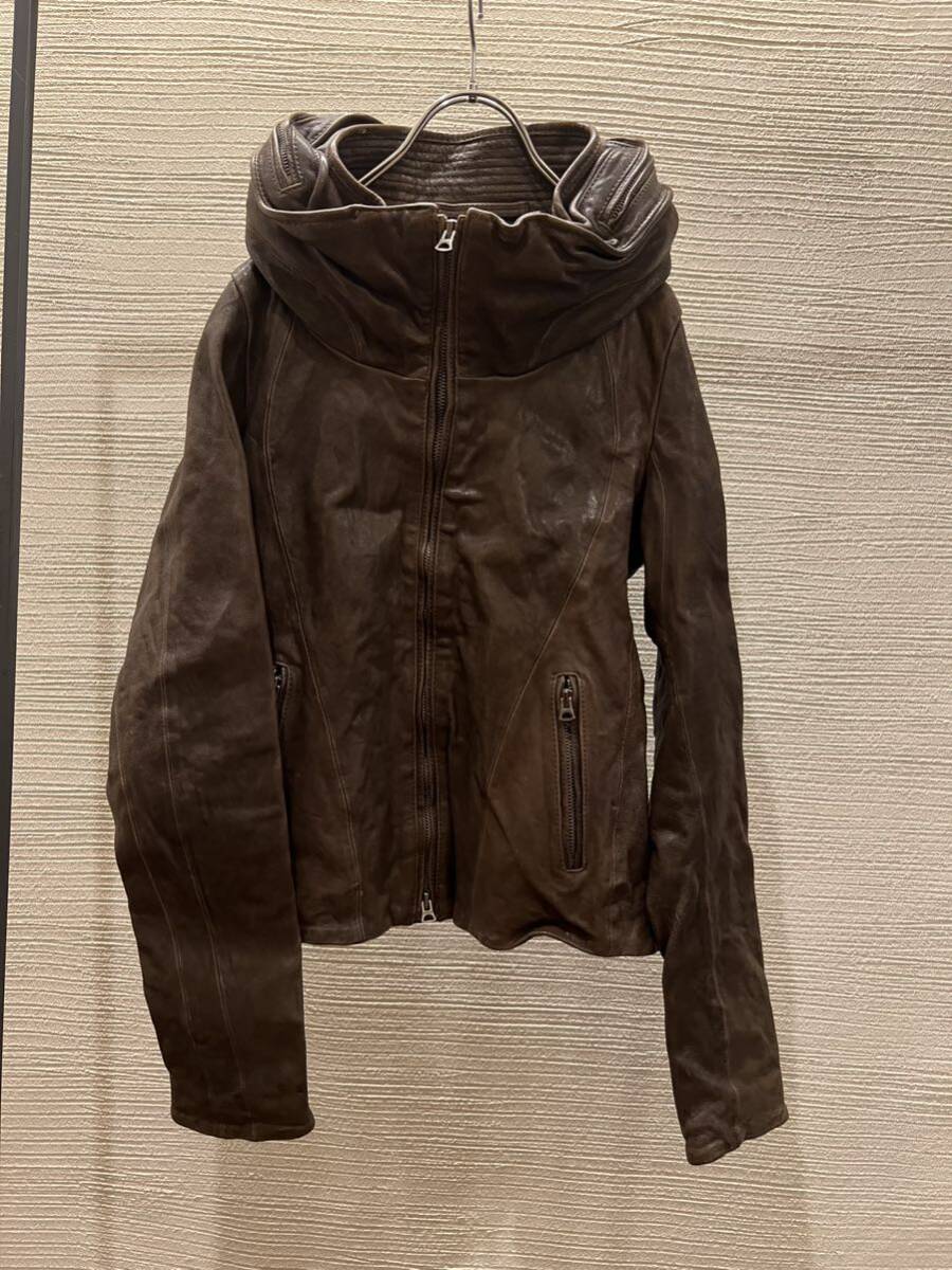 rare 00s GOA bono leather jacket y2k gimmick l g b rare 00s GOA bono leather jacket y2k gimmick l g b