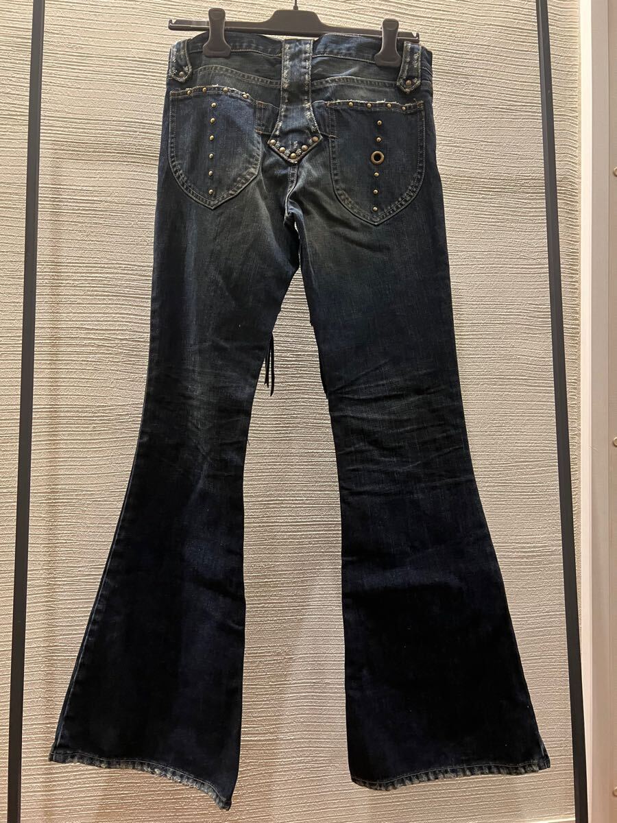 00s veronica flare denim led rechwe デニム japanese label 00s veronica flare denim led rechwe デニム japanese label