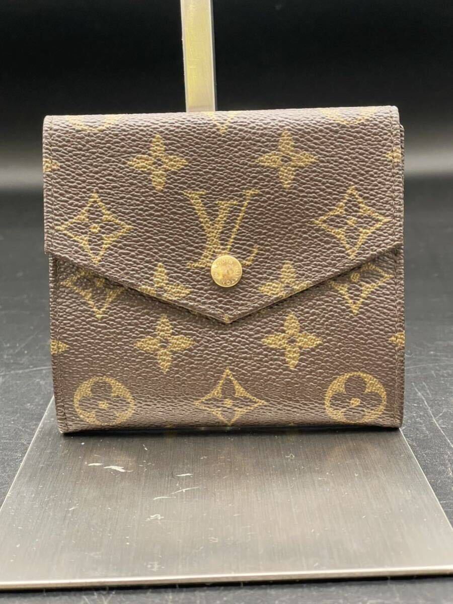 春名 9月 No.242 LOUIS VUITTON ルイヴィトン AN0962 モノグラム 三つ折り財布 財布 レディース LV