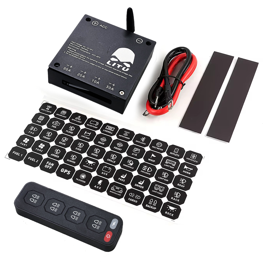 新作 4ギャングスイッチ ストロボ切替 ワイヤレスリモート フォグ ライト 新作 4ギャングスイッチ ストロボ切替 ワイヤレスリモート