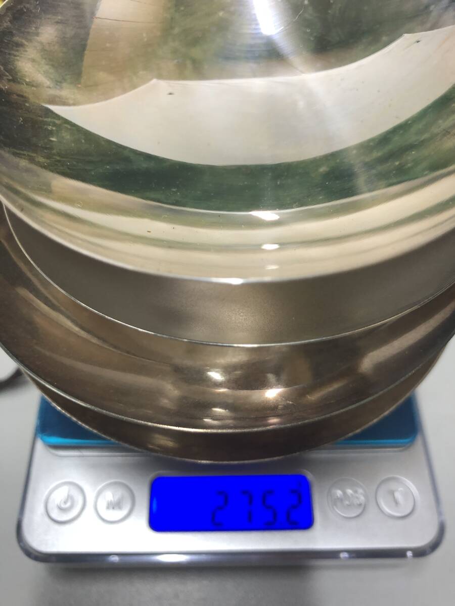 0822.57 純度997以上 純銀 盃 4点まとめ 総重量275.2g 刻印有 0822.57 純度997以上 純銀 盃 4点まとめ 総重量275.2g 刻印有