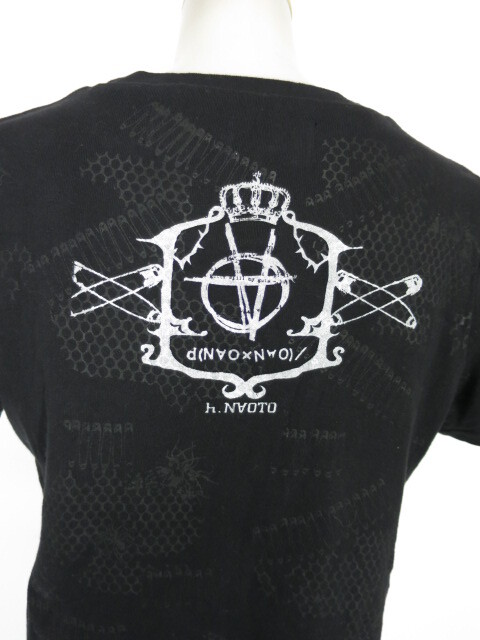 h.ANARCHY パンクプリントTシャツ / h.NAOTO エイチナオト h.ANARCHY パンクプリントTシャツ / h.NAOTO エイチナオト