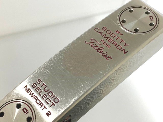 # rare # Titleist #SCOTTY CAMERON STUDIO SELECT NEWPORT 2#34# used #