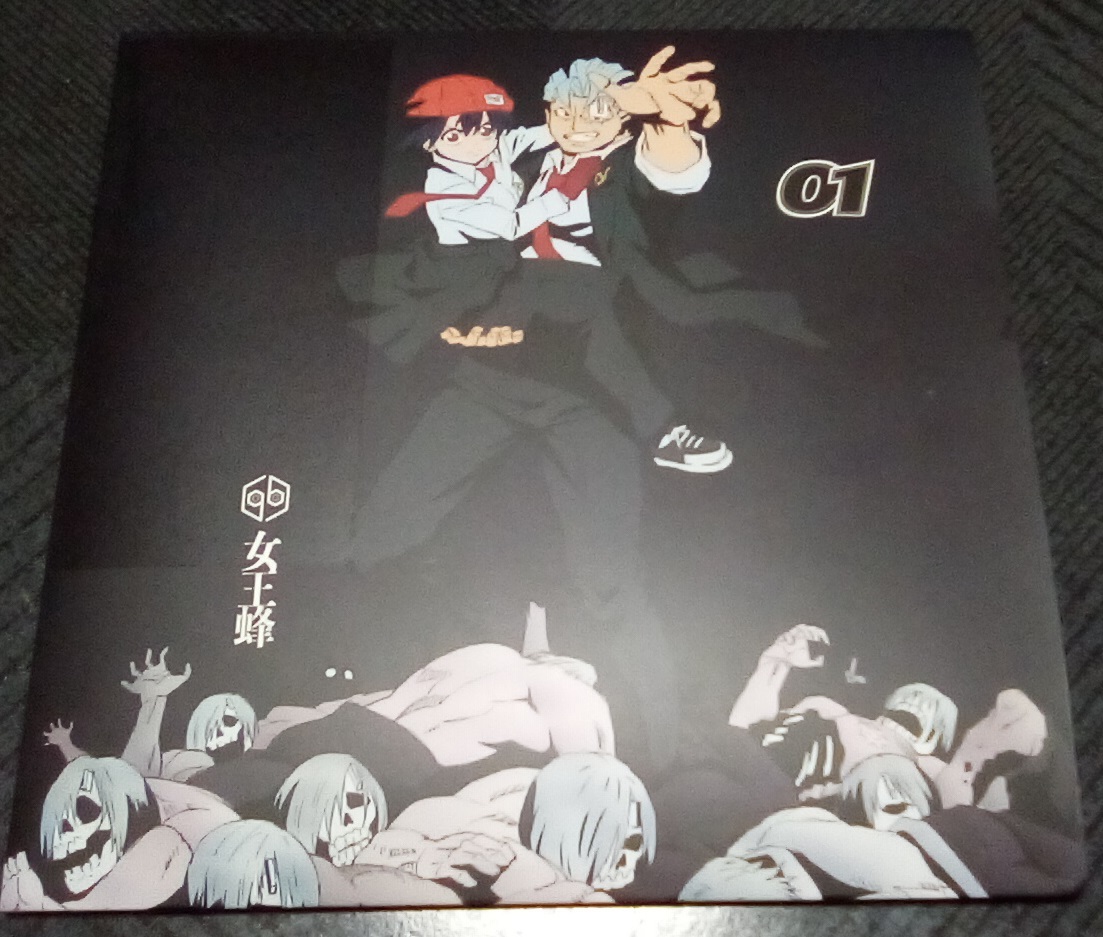 女王蜂 01 期間生産限定盤（アニメ盤）「アンデッドアンラック」 オープニング・テーマ レンタル落ち_画像1