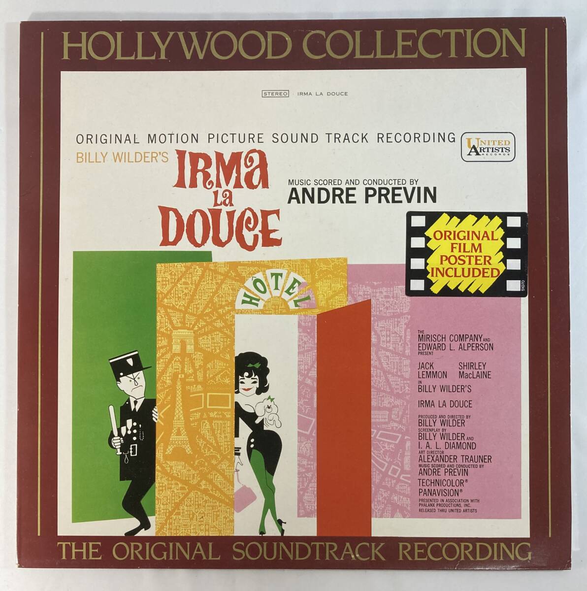あなただけ今晩は (1963) アンドレ・プレヴィン 英盤LP CBS 450225-1 STEREO ポスター付き