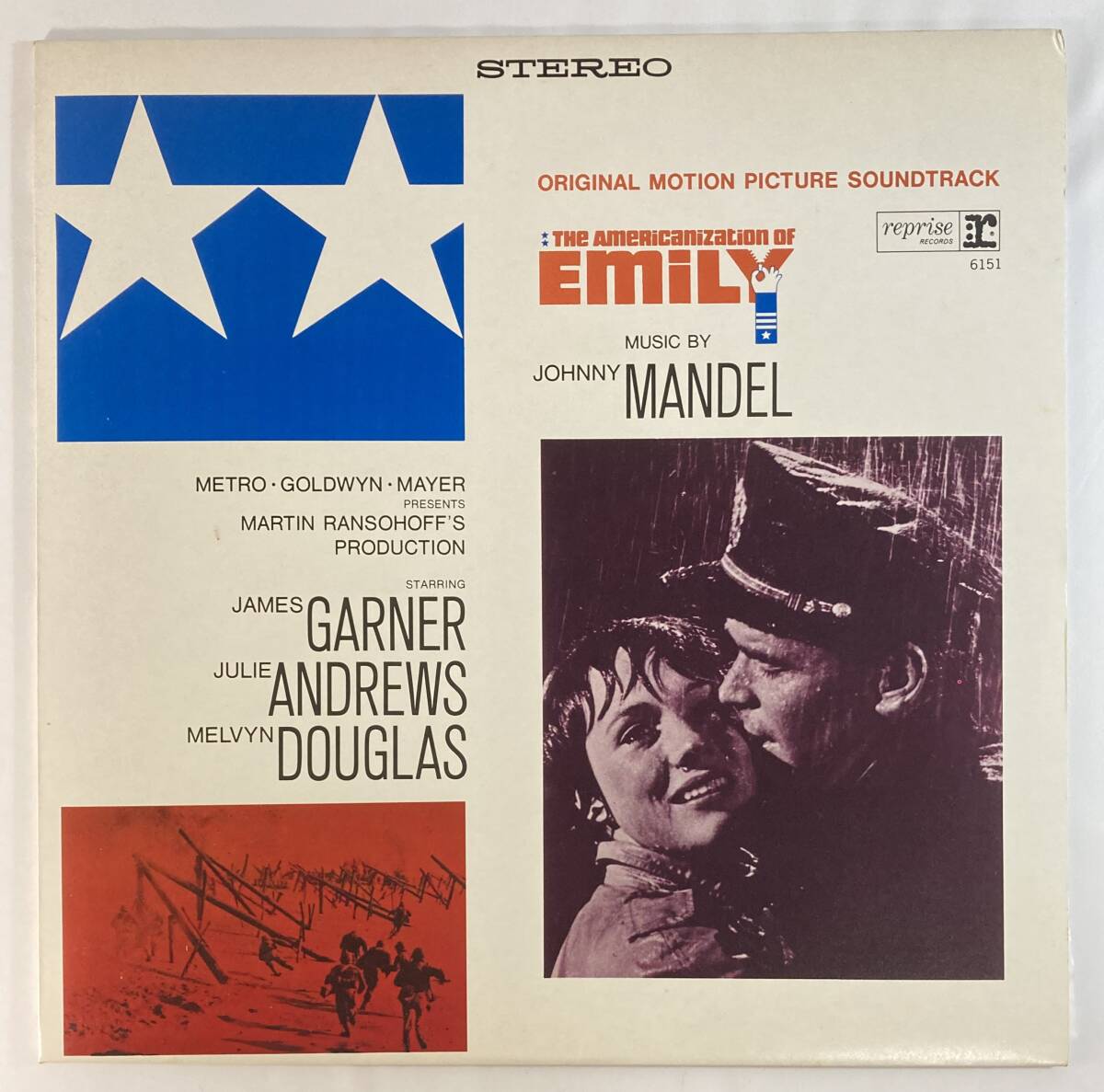 卑怯者の勲章 (1964) ジョニー・マンデル 国内盤LP WP P-10879R STEREO 帯無し