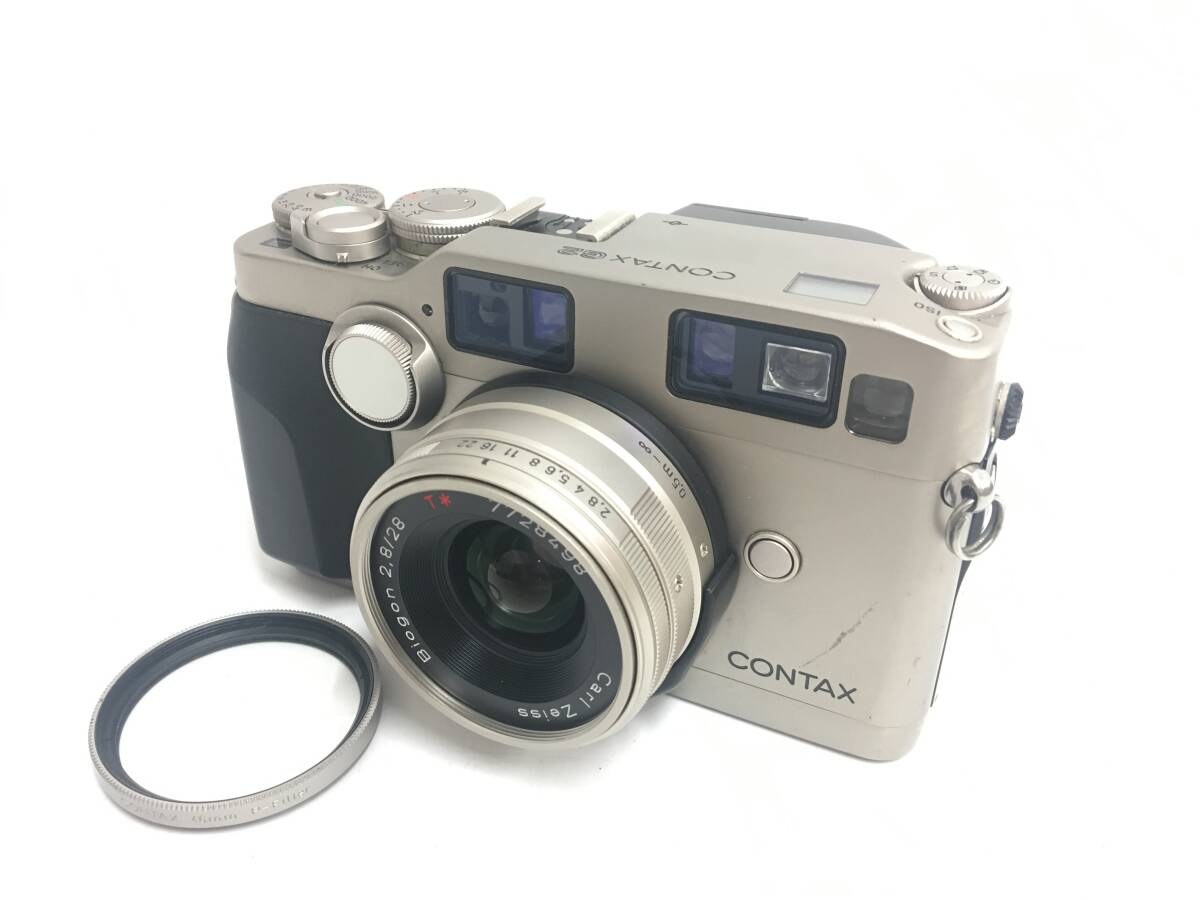 CONTAX G2 + Carl Zeiss Biogon 2.8/28 T レンジファインダー CONTAX G2 + Carl Zeiss Biogon 2.8/28 T レンジファインダー