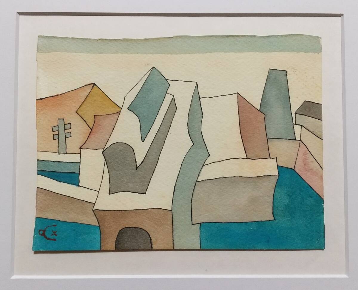 03229 1966年 抽象画 56×48㎝ / 絵画 アート 美術 芸術 古道具 03229 1966年 抽象画 56×48㎝ / 絵画 アート 美術 芸術 古道具