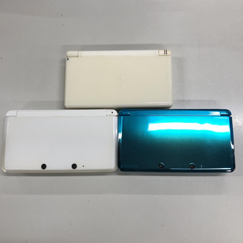 【ジャンク】3DS 2台 DSLite 1台 計3台 本体のみ ディーエスライト スリーディーエス Nintendo 任天堂