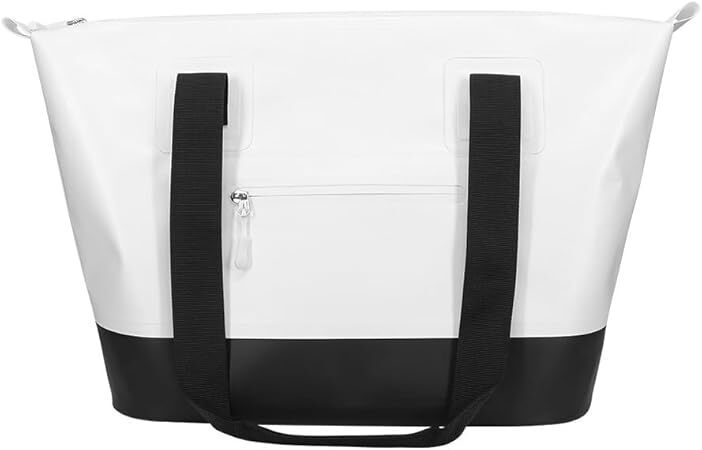 オウルテック 防水 ドライバッグ 大容量 20L IPX4 止水ファスナー 2Way【手提げ/肩掛け】PVC素材 ポケット キーフック 型崩れ防止