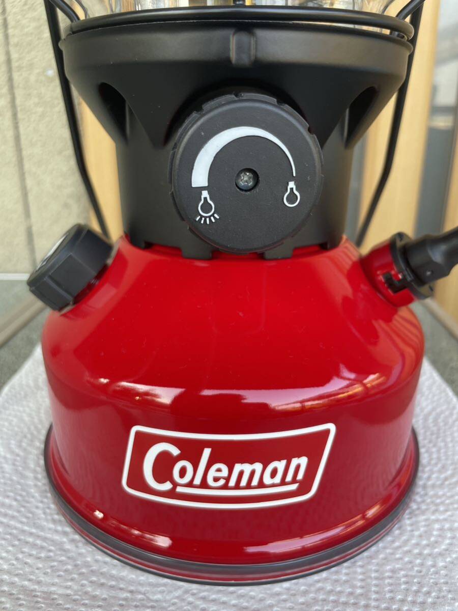 (未使用)コールマン　ランタン　ノーススター　カスタマイズ　RED 未使用)コールマン ランタン ノーススター カスタマイズ RED