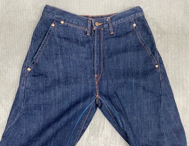 2000AW Levi's красный LEVI\'S RED 1st COMFORT BL First комфорт голубой линия цельный разрезание надпись 29x32 полный размер 75x78 [ta-1206]