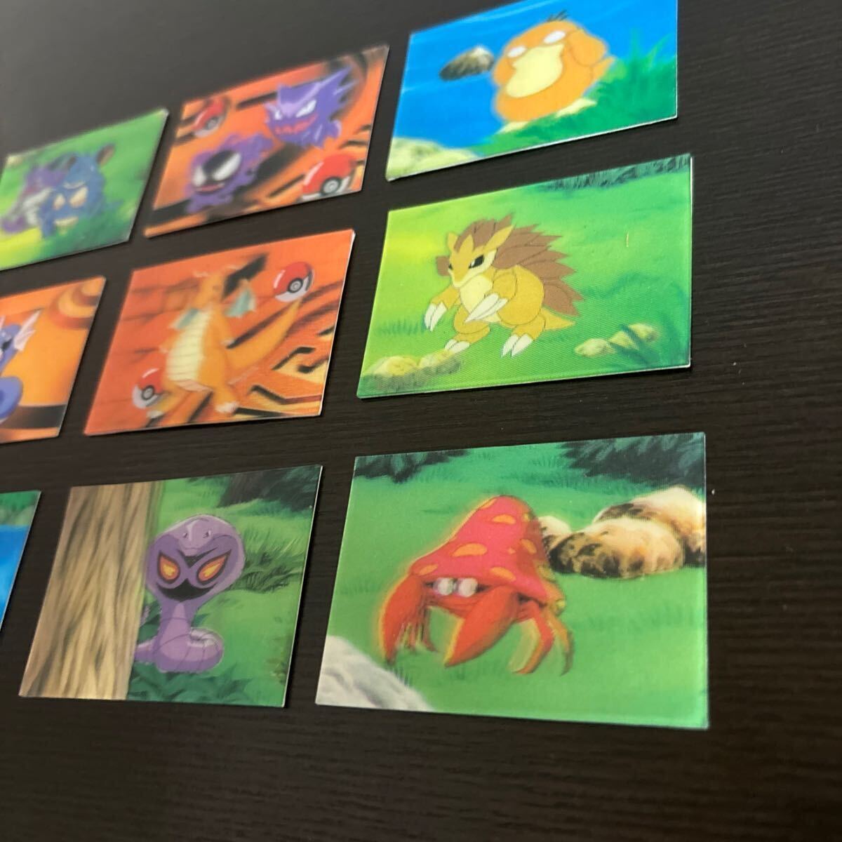 明治 ミルクココア ポケモン 3D カード 中古品 10枚 ゴース 明治 ミルクココア ポケモン 3D カード 中古品 10枚 ゴース