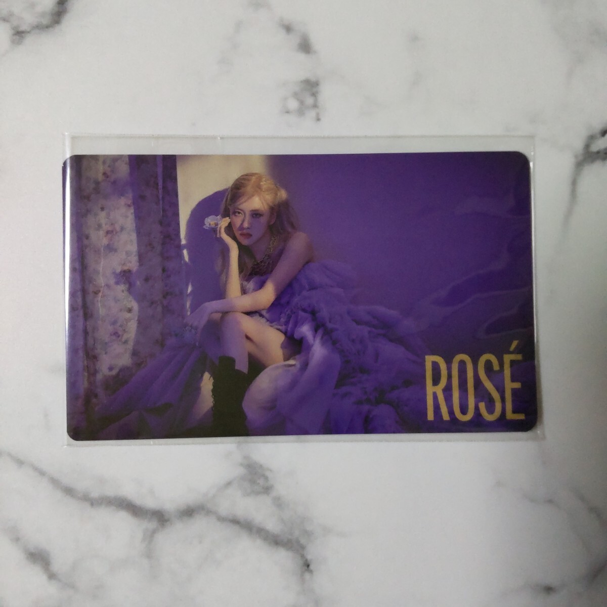 R- ROSE (BLACKPINK)ユニバーサルミュージック特典トレカ1枚 R- ROSE (BLACKPINK)ユニバーサルミュージック特典トレカ1枚