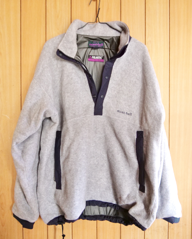 montbell モンベル GORE WIND STOPPER フリース プルオーバー size:XL