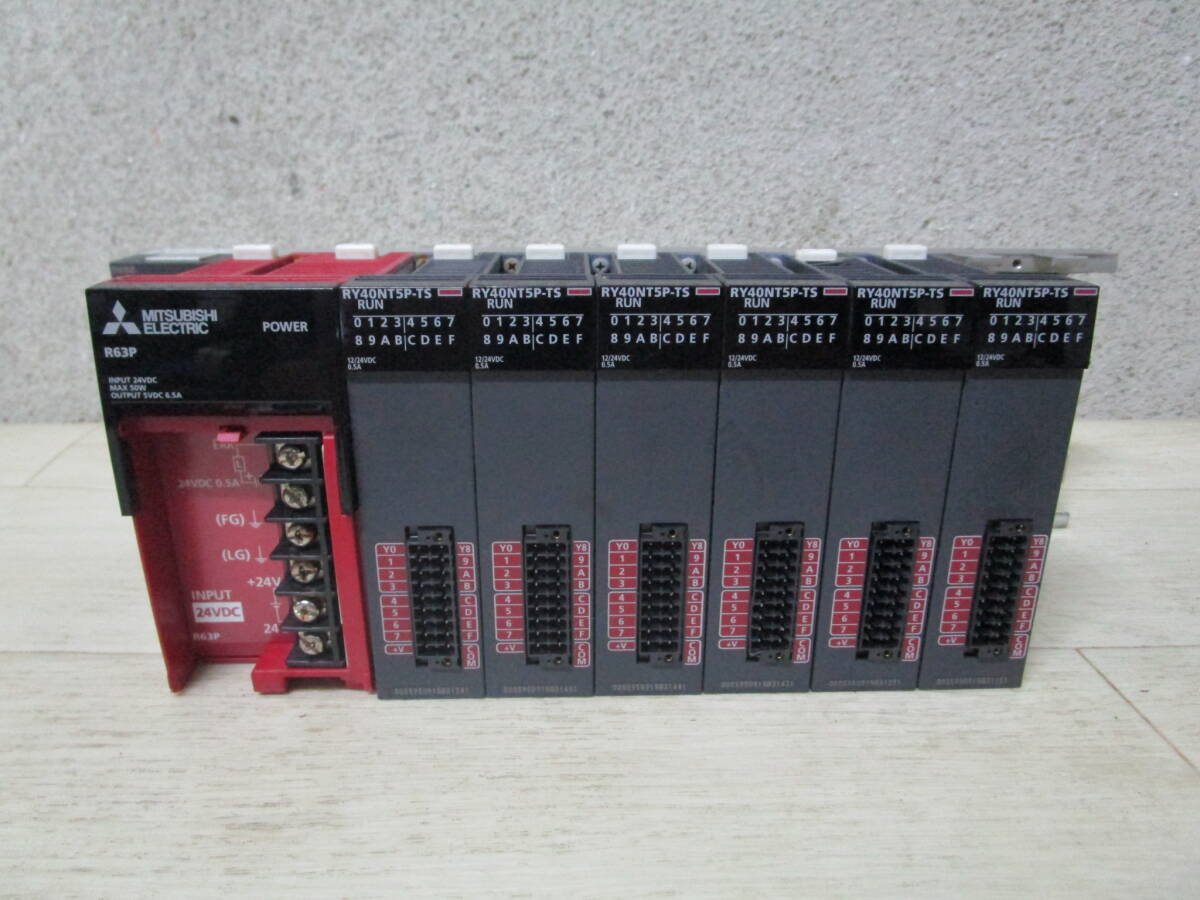 三菱 シーケンサ RY40NT5P-TS セット