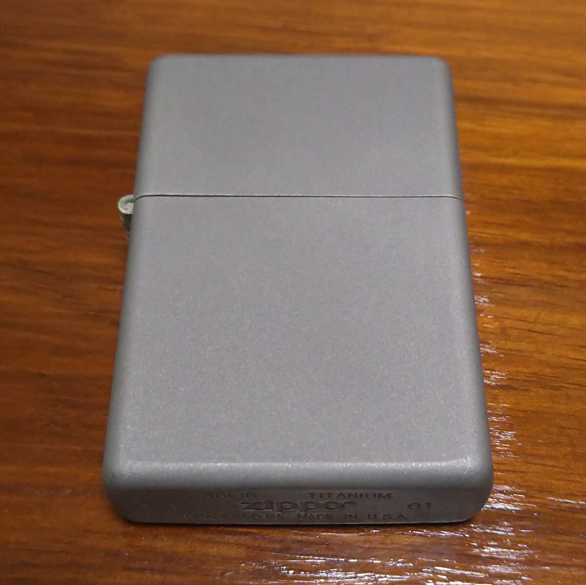Zippo SOLID TITANIUM 2003年 ソリッド チタニウム