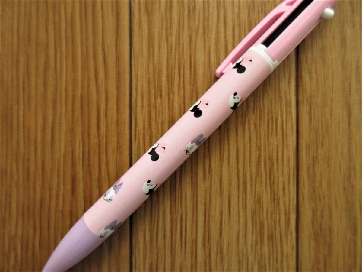 ディズニー　ミニー＆デイジー　多機能ペン　5本セット　シャープペン＆黒・赤 2色ボールペン　ミニーマウス　デイジーダック　ボールペン_画像3