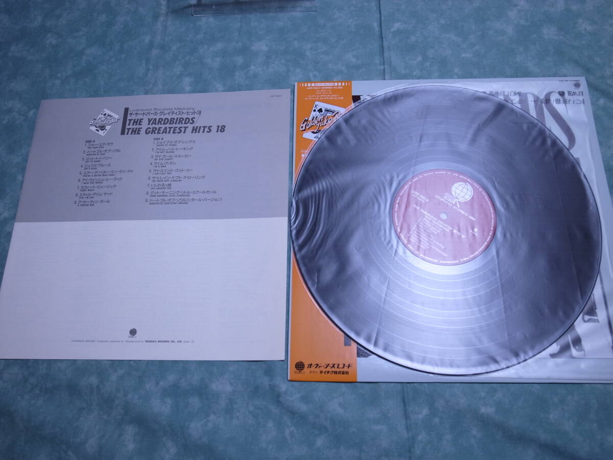 ◇ヤードバーズ◇LP◇ヤードバーズ◇未使用保管品◇GOLGEN JUKE BOX HITSシリーズⅡ