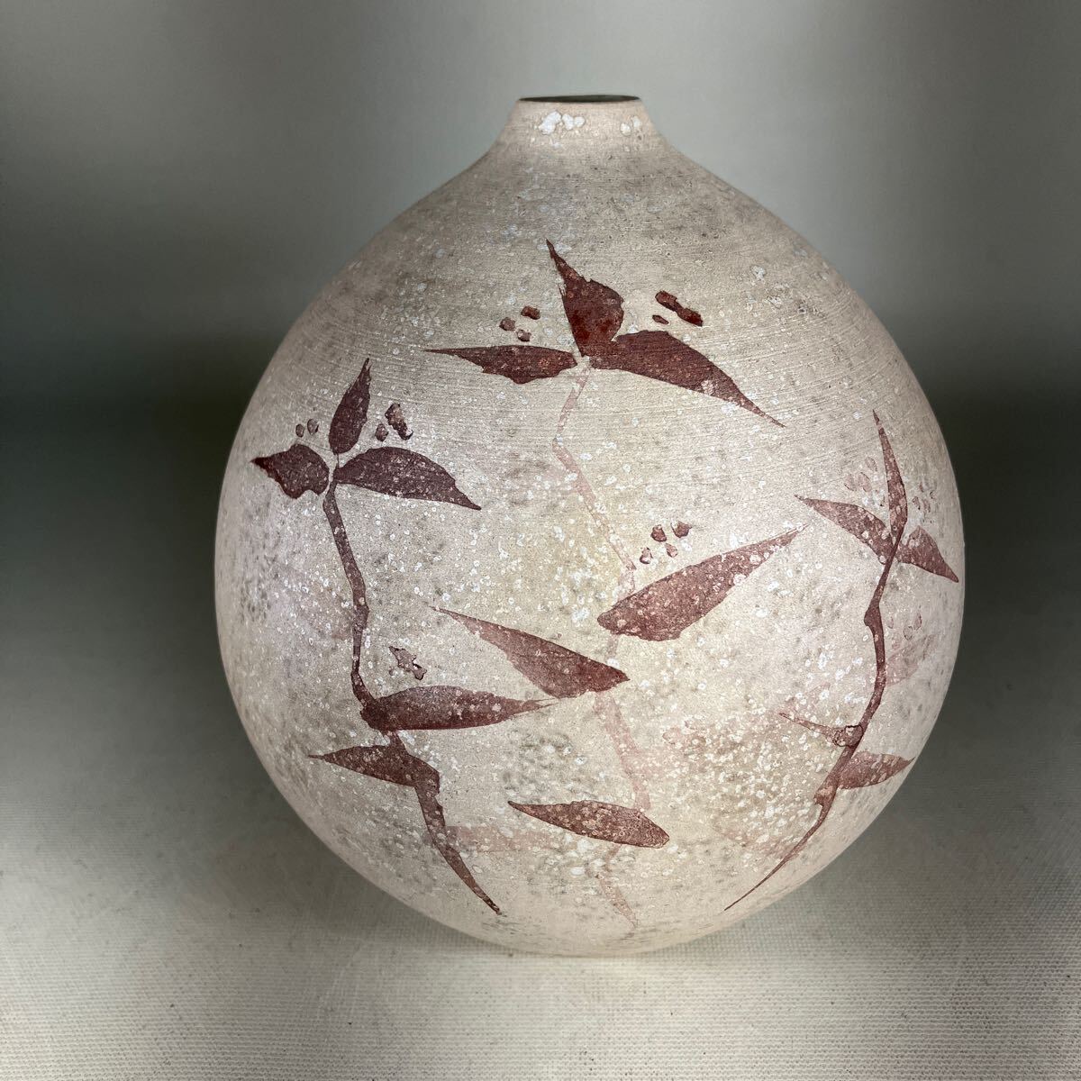  Matsumoto . один структура маленький . серебряный . Kutani вместе коробка вместе ткань кувшин "hu" цветок сырой орнамент кувшин "hu" 