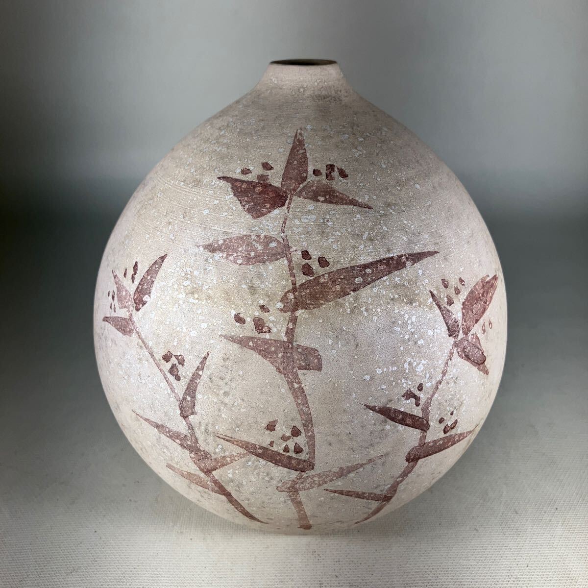  Matsumoto . один структура маленький . серебряный . Kutani вместе коробка вместе ткань кувшин "hu" цветок сырой орнамент кувшин "hu" 