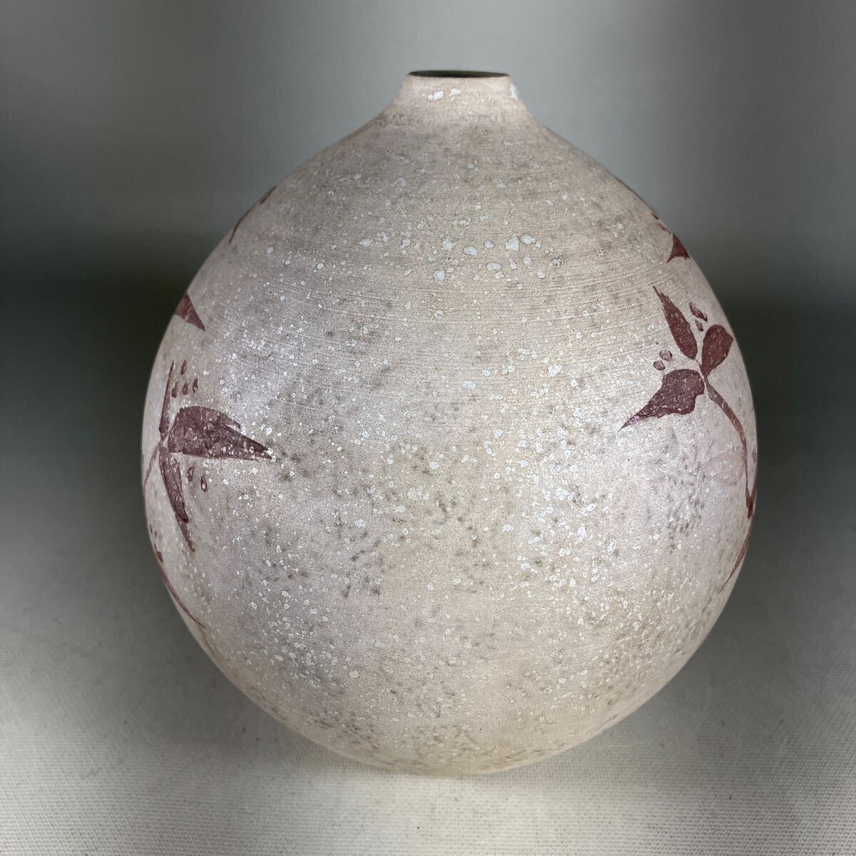  Matsumoto . один структура маленький . серебряный . Kutani вместе коробка вместе ткань кувшин "hu" цветок сырой орнамент кувшин "hu" 