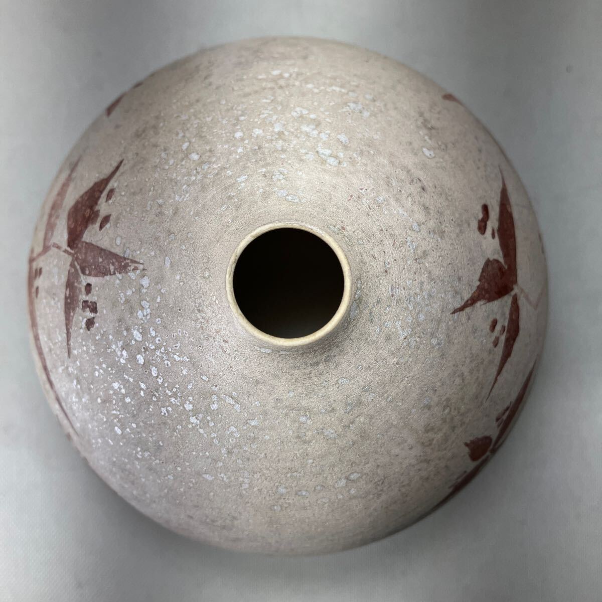  Matsumoto . один структура маленький . серебряный . Kutani вместе коробка вместе ткань кувшин "hu" цветок сырой орнамент кувшин "hu" 