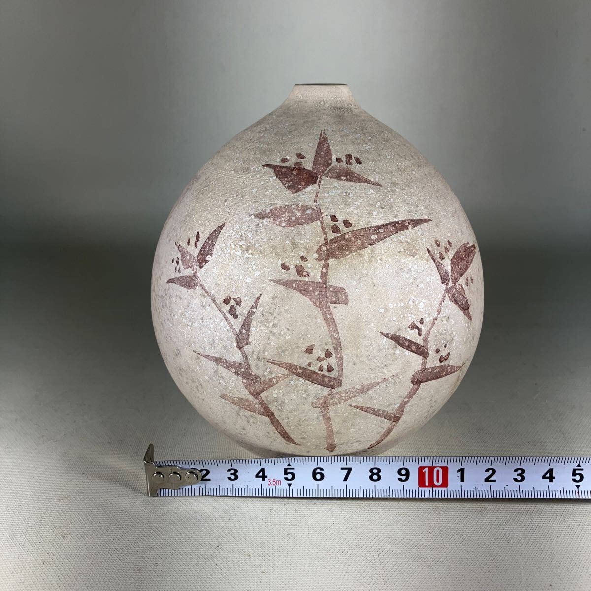  Matsumoto . один структура маленький . серебряный . Kutani вместе коробка вместе ткань кувшин "hu" цветок сырой орнамент кувшин "hu" 