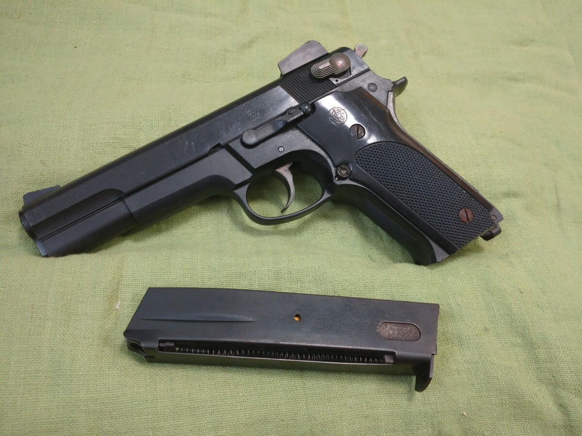 動作確認済】 MGC 固定スライドガスガン S&W M559 ロング