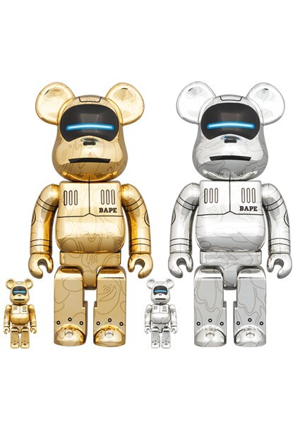 セット】BE@RBRICKSORAYAMA × BABY MILO 100% & 400% GOLD Ver セット】BE@RBRICKSORAYAMA × BABY MILO 100% & 400% GOLD Ver