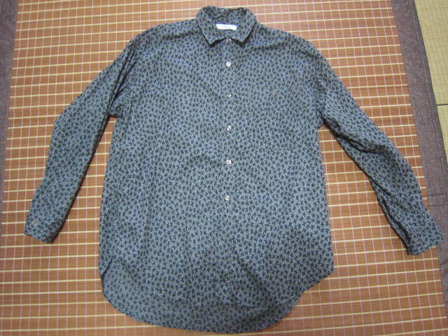 BA31★美品★JOHN BULL（ジョンブル）★総柄長袖シャツ/M/日本製/13600/193-0131/オーバーサイズ